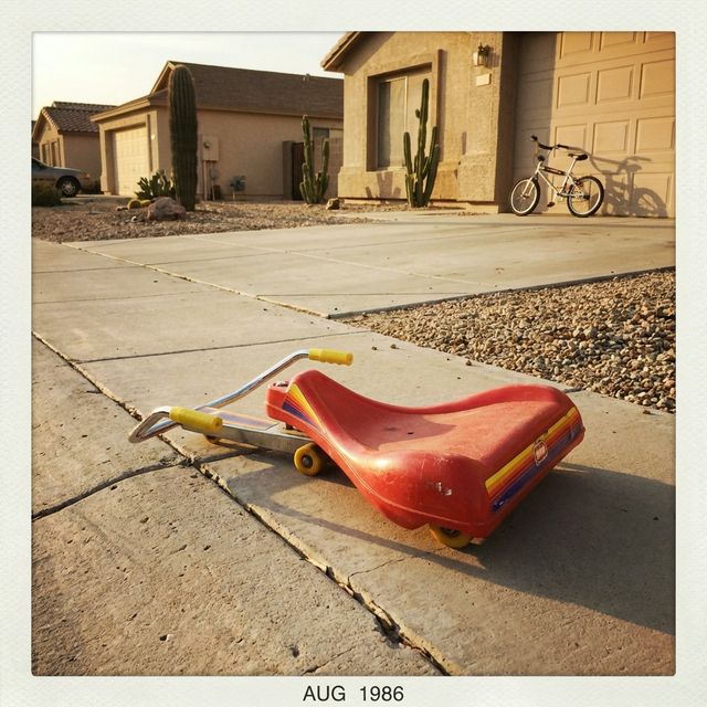 A classic Rolling Racer toy