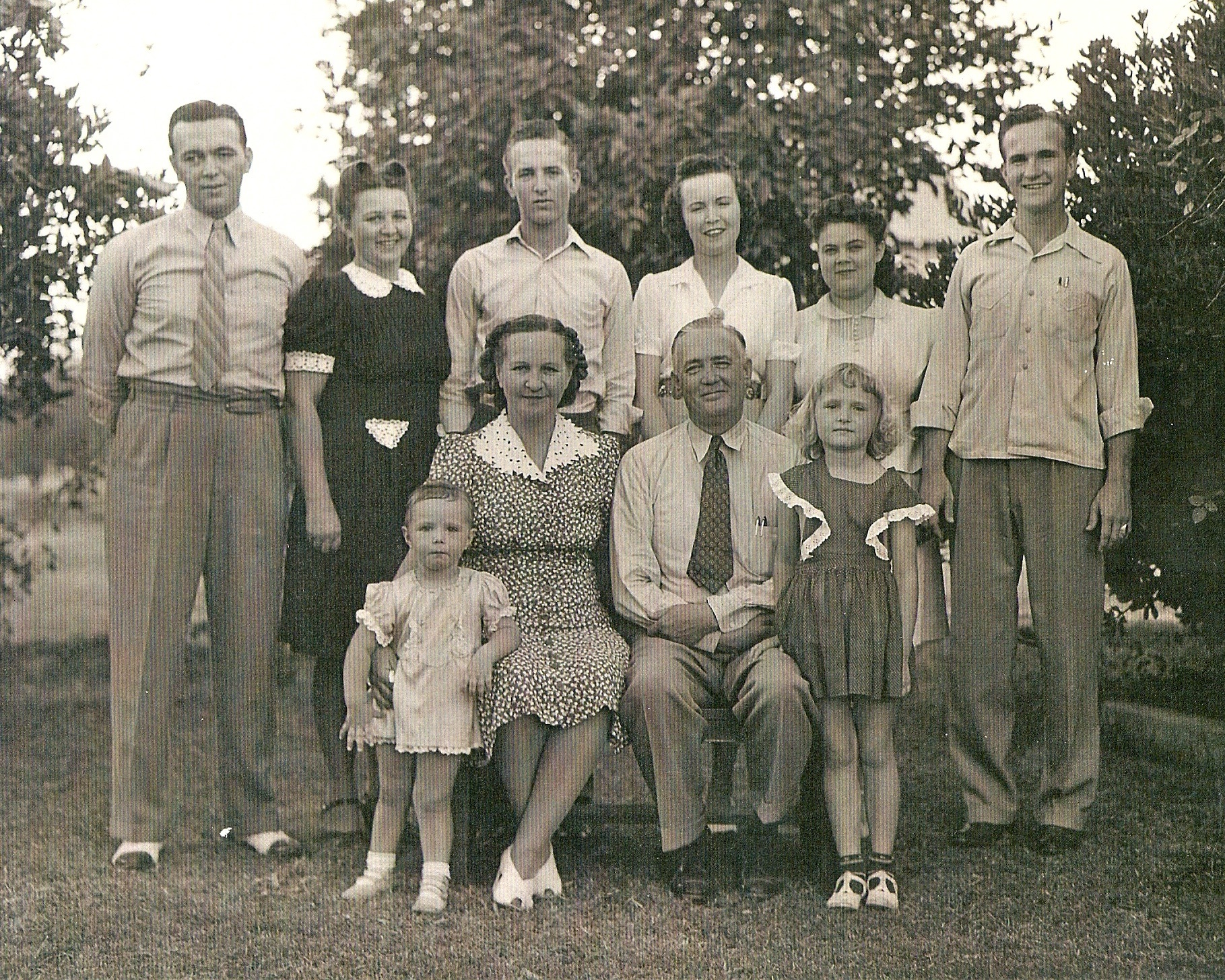 Clifford Sr. Family in 1938